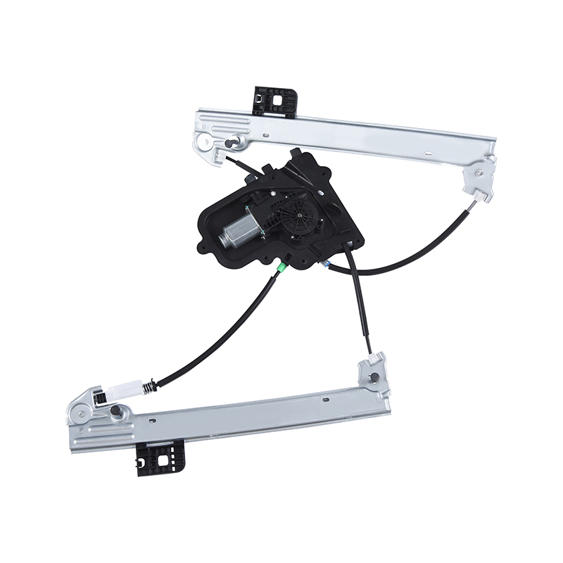Dubbelskena kabeltyp främre vänster bilfönsterhissregulator Fönsterdörrregulatorenhet för Tesla modell 3 2017 2018 2019 2000